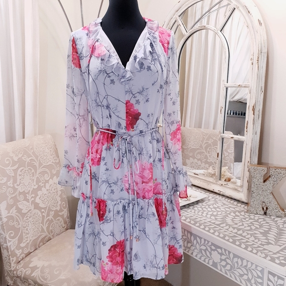 Ted Baker Dresses & Skirts - 🍒NWT🍒 TED BAKER RUFFLE DRESS